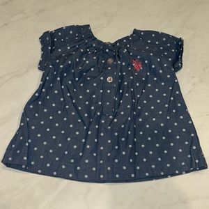Baby Polka Dot Shirt 3-6M
